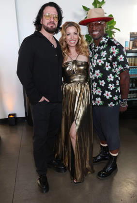 Los Angeles CA July 07: JC Chasez, Autumn Federici, Taye Diggs. at Microhouse Films Hosts Launch Event For New Vertical Storytelling Platform held at The SRGN Studios in Los Angeles, CA. on July 07, 2026 Credit: AdMedia Los Angeles USA - ZUMAa123 20260707_zaa_a123_224 Copyright: xADx