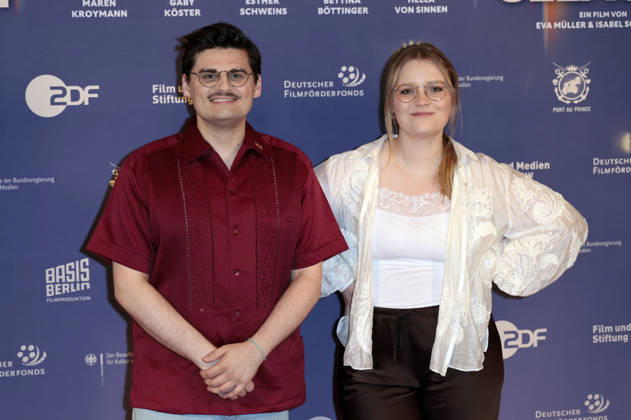Miguel Robitzky und Carolin Worbs bei der Premiere des Dokumentarfilms Was haben wir gelacht im Filmpalast. Köln, 07.07.2026
