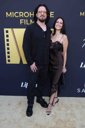 Los Angeles CA July 07: JC Chasez, Jennifer HuYoung. at Microhouse Films Hosts Launch Event For New Vertical Storytelling Platform held at The SRGN Studios in Los Angeles, CA. on July 07, 2026 Credit: AdMedia Los Angeles USA - ZUMAa123 20260707_zaa_a123_237 Copyright: xADx