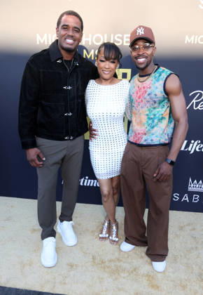 Los Angeles CA July 07: Troy Brookins, Kia Todd, Corey Mekell. at Microhouse Films Hosts Launch Event For New Vertical Storytelling Platform held at The SRGN Studios in Los Angeles, CA. on July 07, 2026 Credit: AdMedia Los Angeles USA - ZUMAa123 20260707_zaa_a123_333 Copyright: xADx