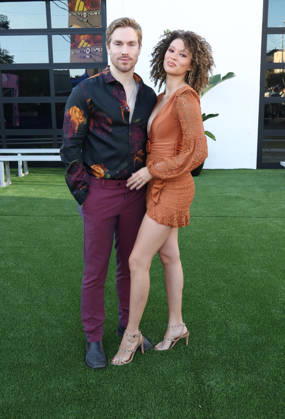 Los Angeles CA July 07: Ty Trumbo, Samantha Neyland- Trumbo. at Microhouse Films Hosts Launch Event For New Vertical Storytelling Platform held at The SRGN Studios in Los Angeles, CA. on July 07, 2026 Credit: AdMedia Los Angeles USA - ZUMAa123 20260707_zaa_a123_372 Copyright: xADx