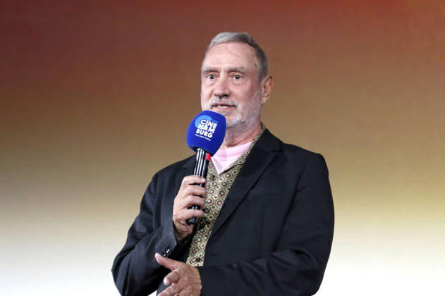 Roland Emmerich bei der Verleihung der Gläsernen Leinwand an Roland Emmerich im Rahmen der CineHamburg 2026 im Cinemaxx Dammtor. Hamburg, 07.07.2026