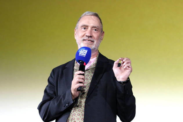 Roland Emmerich bei der Verleihung der Gläsernen Leinwand an Roland Emmerich im Rahmen der CineHamburg 2026 im Cinemaxx Dammtor. Hamburg, 07.07.2026