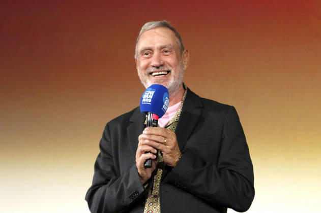Roland Emmerich bei der Verleihung der Gläsernen Leinwand an Roland Emmerich im Rahmen der CineHamburg 2026 im Cinemaxx Dammtor. Hamburg, 07.07.2026