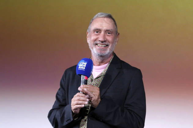 Roland Emmerich bei der Verleihung der Gläsernen Leinwand an Roland Emmerich im Rahmen der CineHamburg 2026 im Cinemaxx Dammtor. Hamburg, 07.07.2026