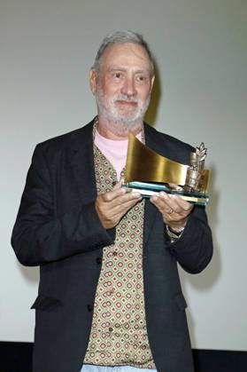 Roland Emmerich bei der Verleihung der Gläsernen Leinwand an Roland Emmerich im Rahmen der CineHamburg 2026 im Cinemaxx Dammtor. Hamburg, 07.07.2026