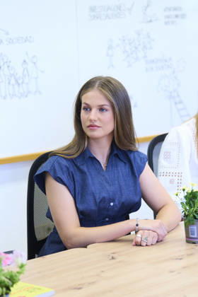 Princess Sofia attends The Presentation Of The First Edition Of The Ibercaja Foundation™s ˜Docentes Referentes™ Grants Crown Princess Leonor attends a series of workshops to mark the occasion of the first edition of the Ibercaja Foundation™s ˜Docentes Referentes™ Grants at Monastery of Nuestra Senora de Cogullada on July 8, 2026 in Zaragoza, Spain Photo by IMAGO MPG Zaragoza Monastery of Nuestra Senora de Cogullada Aragon Spain Copyright: xMPGx