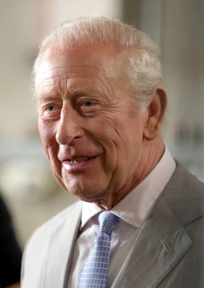 King Charles III Opens Headquarters Of The British Transport Police in London, UK, 08 July 2026 LONDON, ENGLAND - JULY 08: King Charles III smiles as he speaks with firearms officers about their role in protecting the underground and rail network as he attends the official opening of the British Transport Police Headquarters on July 08, 2026 in London, England. During the engagement, His Majesty met British Transport Police (BTP) officers and first responders who attended the scene after the Bedford train crash on June 19., Credit:Shane Anthony Sinclair PA ROTA - B68 Avalon London, United Kingdom Copyright: xShanexAnthonyxSinclairx xPAxROTAx-xB68x xAvalonx 1115232057