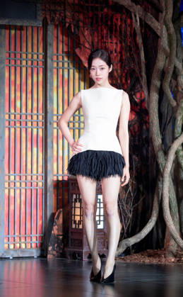 Roh Yoon-Seo, July 8, 2026 : Cast member Roh Yoon-Seo at a press conference for the upcoming Netflix original series The East Palace in Seoul, South Korea. The action-packed eight-episode period drama follows a man with the unique ability to cross over into the spirit realm and a court lady harboring a mysterious past. Summoned by the king, the duo is tasked with untangling dangerous histories to uncover a secret buried in the very heart of the palace. The series will be released on July 17. aflo_337318721