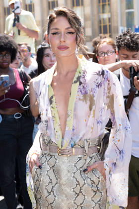 PFW - Elie Saab Arrivals Olivia Palermo attending the Elie Saab Haute Couture Fall Winter 2026 2027 show as part of Paris Fashion Week in Paris, France on July 08, 2026. Photo by Laurent Zabulon ABACAPRESS.COM Copyright: xZabulonxLaurent ABACAx
