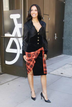 NEW YORK, NY - JULY 8: Kylie Cantrall seen at Good Morning America on July 8, 2026 in New York City. Copyright: xRWx
