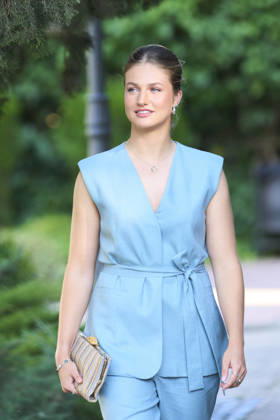 08-07-2026 Zaragoza Princess Leonor attending the Docentes Referentes event by Ibercaja Foundation in Zaragoza. No Spain  Copyright: xPPEx