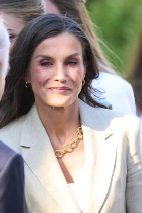 08-07-2026 Zaragoza Princess Sofia with Princess Leonor and Queen Letizia and King Felipe during attending the Docentes Referentes event by Ibercaja Foundation in Zaragoza. No Spain  Copyright: xPPEx