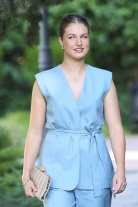 08-07-2026 Zaragoza Princess Leonor attending the Docentes Referentes event by Ibercaja Foundation in Zaragoza. No Spain  Copyright: xPPEx