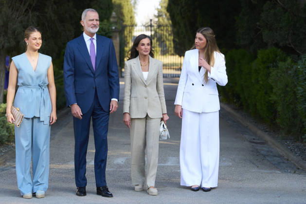 08-07-2026 Zaragoza Princess Sofia with Princess Leonor and Queen Letizia and King Felipe during attending the Docentes Referentes event by Ibercaja Foundation in Zaragoza. No Spain  Copyright: xPPEx