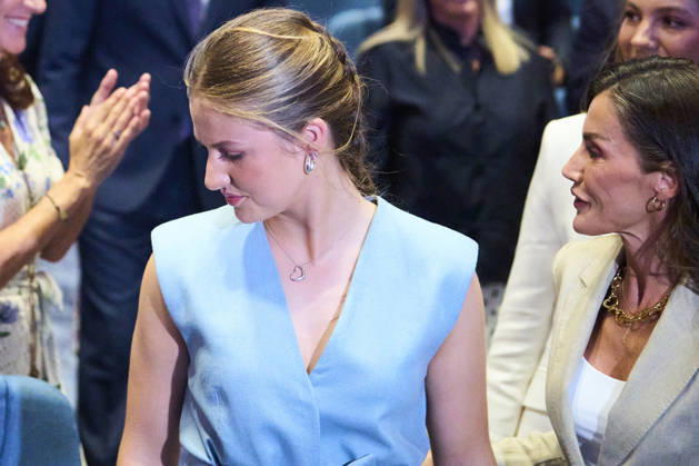 July 8, 2026, Zaragoza, Aragon, Spain: Crown Princess Leonor attends the first round of the Ibercaja Foundationâ€⠢s Docentes Referentes at Monastery of Nuestra Senora de Cogullada on July 8, 2026 in Zaragoza, Spain Zaragoza Spain - ZUMAg15_ 20260708_zaf_g15_115 Copyright: xJackxAbuinx