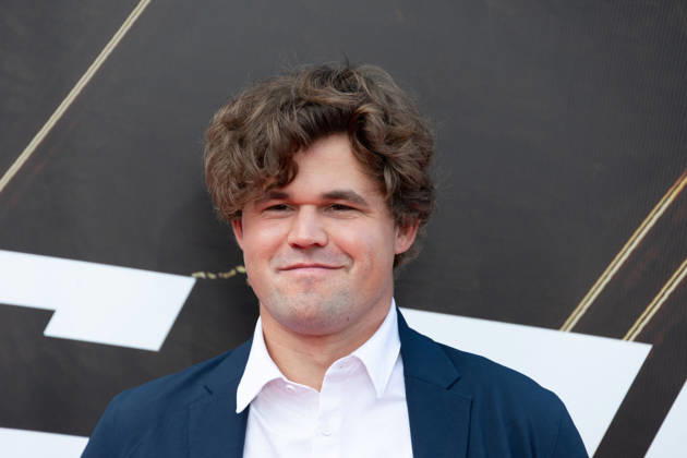 Esports World Cup 2026 Opening Ceremony Magnus Carlsen Grandmaster, world number one in the Elo rankings, and twenty-one-time world chess champion attends Esports World Cup 2026 Opening Ceremony at La Seine Musicale on July 08, 2026 in Paris, France. Photo by Nasser Berzane ABACAPRESS.COM Paris France  Copyright: xBerzanexNasser ABACAx