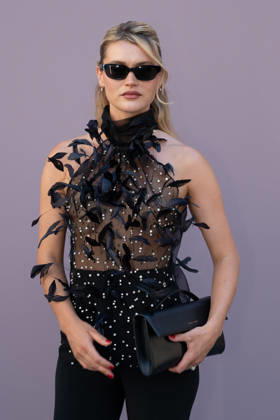 PFW - Zuhair Murad Photocall Chloe Lecarieux attending the Zuhair Murad Haute Couture Fall Winter 2026 2027 show as part of Paris Fashion Week in Paris, France on July 08, 2026. Photo by Laurent Zabulon ABACAPRESS.COM Paris Copyright: xZabulonxLaurent ABACAx
