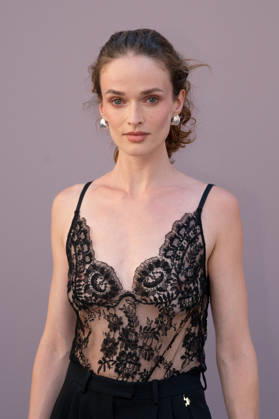 PFW - Zuhair Murad Photocall Anaelle Duguet attending the Zuhair Murad Haute Couture Fall Winter 2026 2027 show as part of Paris Fashion Week in Paris, France on July 08, 2026. Photo by Laurent Zabulon ABACAPRESS.COM Paris Copyright: xZabulonxLaurent ABACAx