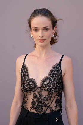 PFW - Zuhair Murad Photocall Anaelle Duguet attending the Zuhair Murad Haute Couture Fall Winter 2026 2027 show as part of Paris Fashion Week in Paris, France on July 08, 2026. Photo by Laurent Zabulon ABACAPRESS.COM Paris Copyright: xZabulonxLaurent ABACAx