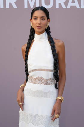 PFW - Zuhair Murad Photocall Thayna Soares attending the Zuhair Murad Haute Couture Fall Winter 2026 2027 show as part of Paris Fashion Week in Paris, France on July 08, 2026. Photo by Laurent Zabulon ABACAPRESS.COM Paris Copyright: xZabulonxLaurent ABACAx