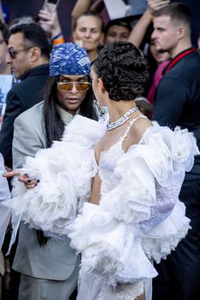 July 8, 2026, Paris, Fra, France: Zendaya arrive at the Odyssey premiere in Paris Paris France - ZUMAv140 20260708_zip_v140_001 Copyright: xReginaxVoroninax