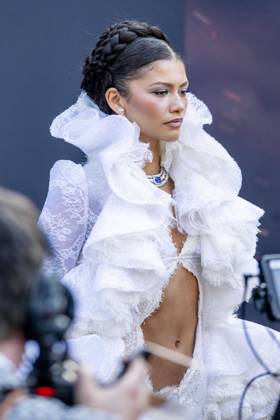 July 8, 2026, Paris, Fra, France: Zendaya arrive at the Odyssey premiere in Paris Paris France - ZUMAv140 20260708_zip_v140_006 Copyright: xReginaxVoroninax