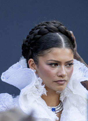 July 8, 2026, Paris, Fra, France: Zendaya arrive at the Odyssey premiere in Paris Paris France - ZUMAv140 20260708_zip_v140_009 Copyright: xReginaxVoroninax