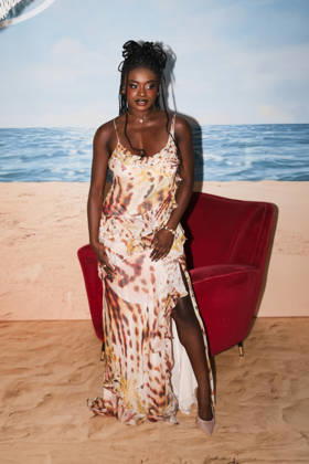 IPA86521440 - Riccione: The photocall for the fourth season of the Paramount series Star Trek: Strange New Worlds during the Italian Global Series (IGS) Festival 2026. Pictured: Celia Rose Gooding (American actress)  Copyright: xAlessandroxBremecx xx 86521440