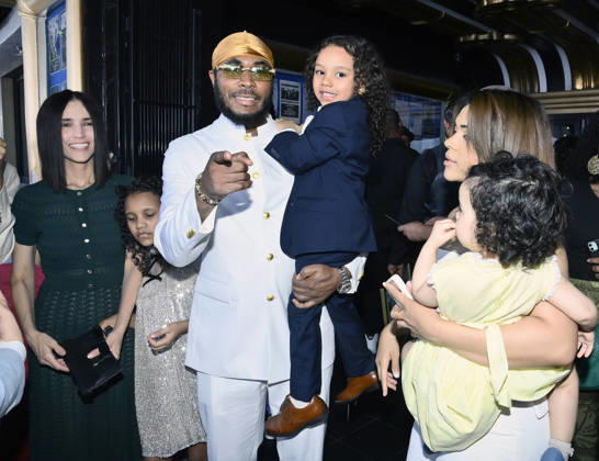 Flesh-n-Bone of the Hip-Hop group Bone Thugs-N-Harmony is joined by family members during a ceremony honoring them with the 2,851st star on the Hollywood Walk of Fame in Los Angeles on Wednesday, July 8, 2026.  LAP2026070821 JIMxRUYMEN