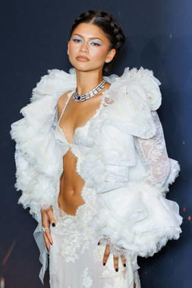 The Odyssey premiere at Le Grand Rex theater Celebrities arrive on the red carpet Zendaya Holland 458058 July 8, 2026  Copyright: xSebastienxFremontx xStarfacex STAR_458058_023