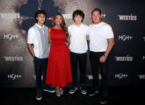 MGM+ s The Westies New York Premiere Dolores Catania and Paul Connell attending MGM+ s The Westies New York Premiere held at the SVA Theatre on July 8, 2026 in New York City, NY New York City SVA Theatre NY USA Copyright: xStevenxBergman AFF-USA.COMx