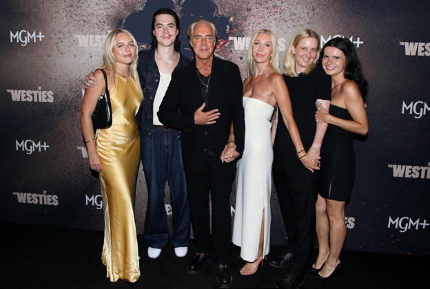 MGM+ s The Westies New York Premiere Quinn Welliver, Titus Welliver and Samantha Edge attending MGM+ s The Westies New York Premiere held at the SVA Theatre on July 8, 2026 in New York City, NY New York City SVA Theatre NY USA Copyright: xStevenxBergman AFF-USA.COMx