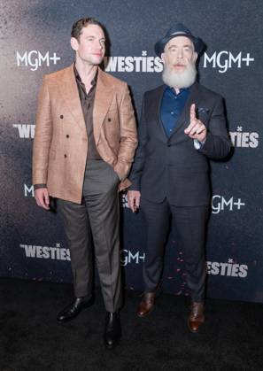 July 8, 2026, Bronx, New York, USA: Tom Brittney and JK Simmons attend U.S. Premiere for The Westies by MGM+ at SVA Theatre in New York, NY on July 8, 2026. Bronx USA - ZUMAr339 20260708_znp_r339_072 Copyright: xLevxRadinx