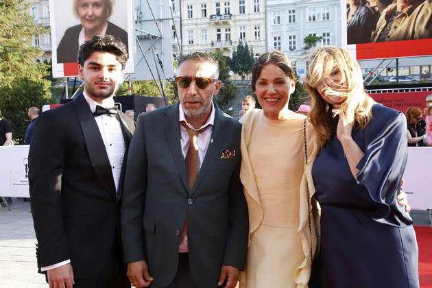 Jael Cem Ilhan, Kida Khodr Ramadan, Nicolette Krebitz und Nastassja Kinski bei der Premiere des Kinofilms Hijamat auf dem 60. Internationalen Filmfestival Karlovy Vary 2026 in der Grand Hall im Festival Hotel Thermal. Karlsbad, 08.07.2026