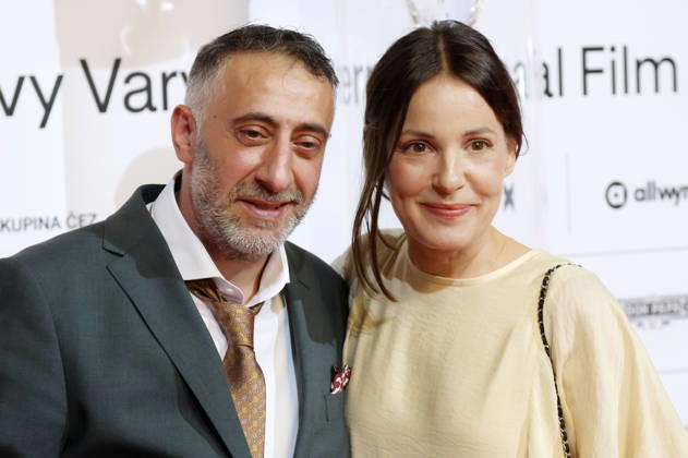 Kida Khodr Ramadan und Nicolette Krebitz bei der Premiere des Kinofilms Hijamat auf dem 60. Internationalen Filmfestival Karlovy Vary 2026 in der Grand Hall im Festival Hotel Thermal. Karlsbad, 08.07.2026