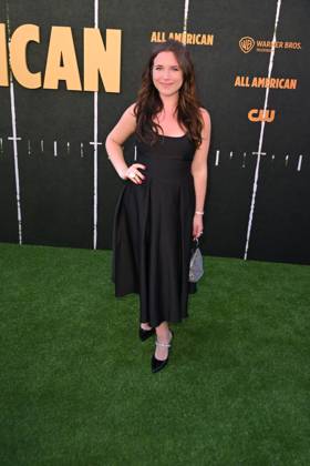 Los Angeles CA July 8: Chiara D Ambrosio at the All American Season 8 Premiere on July 8, 2026 Credit: Michael Mattes USA - ZUMAa123 20260709_zaa_a123_048 Copyright: xAdMediax
