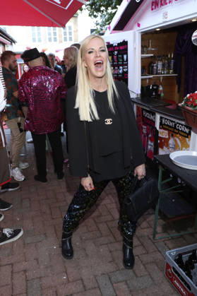 Anna Heesch bei der Olivia Jones & Kult Kieztouren Sommerparty in der Großen Freiheit 27. Hamburg, 08.07.2026