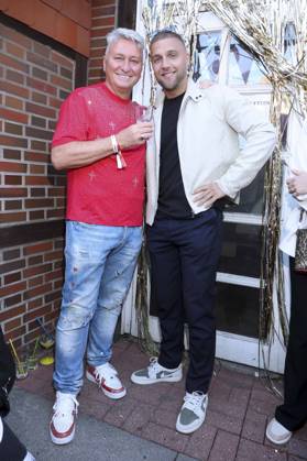 ABB OLIVIA- Hubert Fella, Filip Pavlovic, zu Gast auf der Olivia Jones Sommerparty Grosse Freiheit in St.Pauli Hamburg am 08.07.2026 Hamburg Deutschland