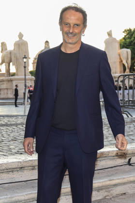 July 8, 2026, Rome, Rome, Italy: Matteo Nucci during the final evening of the eightieth edition of the Strega Prize literary competition in Piazza del Campidoglio, Rome, 08 07 2026 Rome Italy  - ZUMAa289 20260708_zia_a289_232 Copyright: xRiccardoxDexLucax xAgfx
