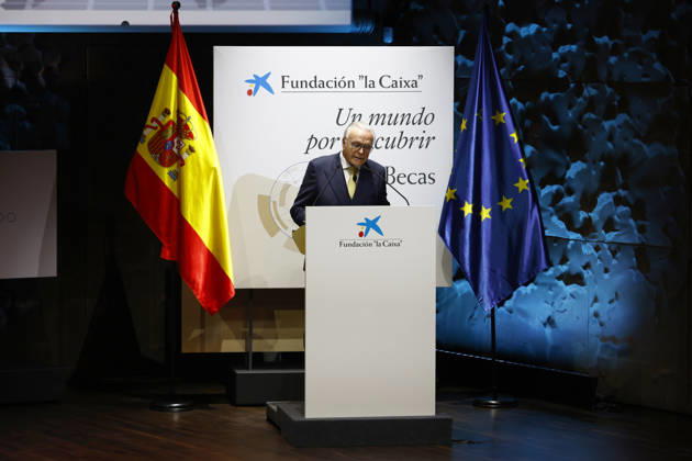 King Felipe presides over the award ceremony for the 44th edition of the La Caixa Isidro Fainé Foundation’s graduate scholarships abroad during the award ceremony for the 44th edition of the La Caixa Foundation’s graduate scholarships abroad, July 9, 2026, in Madrid, Spain CELEBRITIES LA CAIXA FOUNDATION SCHOLARSHIPS Antonio Gutié Madrid Madrid, Spain Copyright: xAntonioxGutià rrezx 7655499