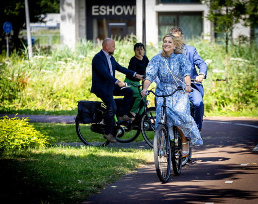 09-07-2026 Amsterdam Queen Maxima visited ˜G-buurt Noord™ and ˜K-buurt™ in the Zuidoost district in Amsterdam as part of the ˜Debt-Free Neighbourhood™ initiative. Â Copyright: xPPEx