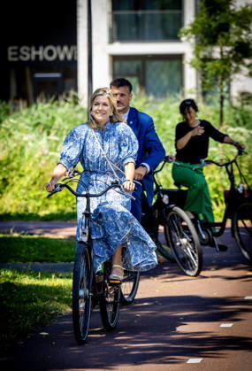 09-07-2026 Amsterdam Queen Maxima visited ˜G-buurt Noord™ and ˜K-buurt™ in the Zuidoost district in Amsterdam as part of the ˜Debt-Free Neighbourhood™ initiative. Â Copyright: xPPEx