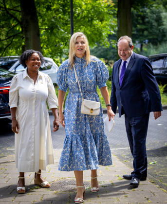 09-07-2026 Amsterdam Queen Maxima visited ˜G-buurt Noord™ and ˜K-buurt™ in the Zuidoost district in Amsterdam as part of the ˜Debt-Free Neighbourhood™ initiative. Â Copyright: xPPEx