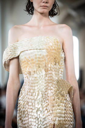 PFW HC Rami Al Ali Catwalk NB A model walks the runway during the Rami Al Ali Haute Couture Fall Winter 2026 2027 show as part of Paris Fashion Week on July 09, 2026 in Paris, France. Photo by Nasser Berzane ABACAPRESS.COM Paris France Copyright: xBerzanexNasser ABACAx