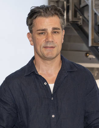 July 8, 2026, New York, New York, USA: HAMISH ALLAN HEADLEY visits the Empire State Building in New York to celebrate the Premiere of The Westies on MGM. 8 July 2026 New York USA - ZUMAa265 20260708_zep_a265_064 Copyright: xEricxAcquayex