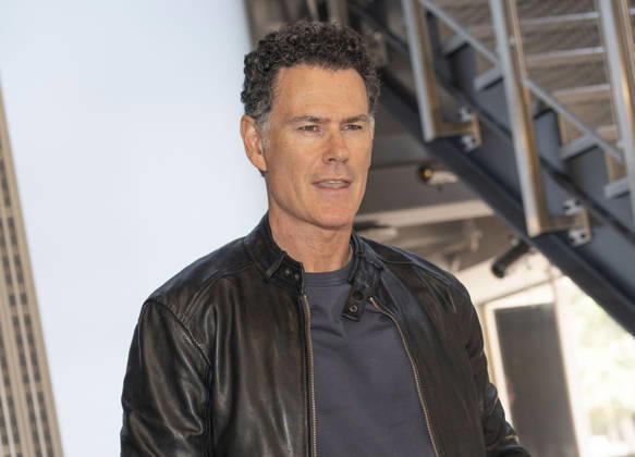 July 8, 2026, New York, New York, USA: VINCENT WALSH visits the Empire State Building in New York to celebrate the Premiere of The Westies on MGM. 8 July 2026 New York USA - ZUMAa265 20260708_zep_a265_075 Copyright: xEricxAcquayex