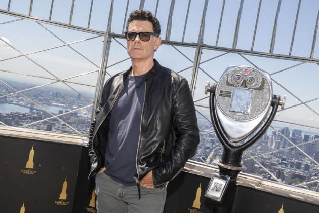 July 8, 2026, New York, New York, USA: VINCENT WALSH visits the Empire State Building in New York to celebrate the Premiere of The Westies on MGM. 8 July 2026 New York USA - ZUMAa265 20260708_zep_a265_091 Copyright: xEricxAcquayex
