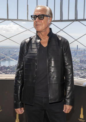 July 8, 2026, New York, New York, USA: TITUS WELLIVER visits the Empire State Building in New York to celebrate the Premiere of The Westies on MGM. 8 July 2026 New York USA - ZUMAa265 20260708_zep_a265_107 Copyright: xEricxAcquayex
