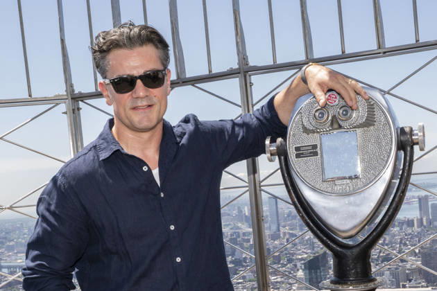 July 8, 2026, New York, New York, USA: HAMISH ALLAN HEADLEY visits the Empire State Building in New York to celebrate the Premiere of The Westies on MGM. 8 July 2026 New York USA - ZUMAa265 20260708_zep_a265_098 Copyright: xEricxAcquayex